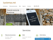 Tablet Screenshot of isystemas.com